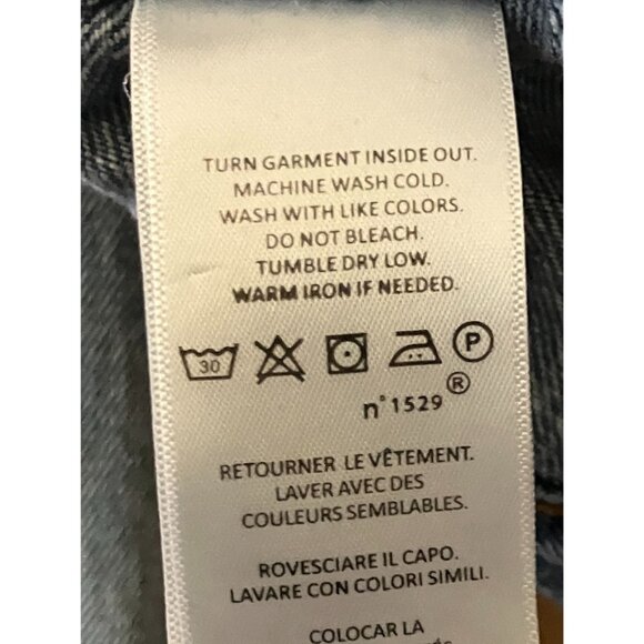 Polo Ralph Lauren Womens Bear Capsule Patches Denim Jacket Sz. Large Blue AN EXC - Picture 11 of 12